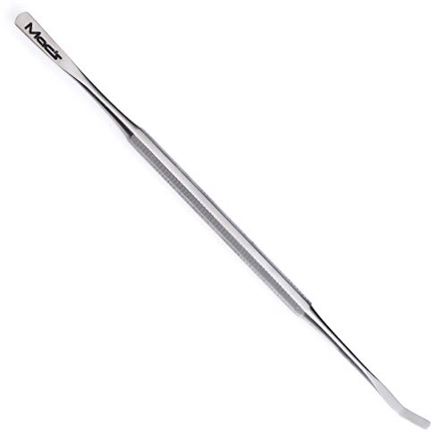 Product Cover Macs Professional Ingrown Toe Nail Lifter One Side Sraight and One Side Curved Fine Point Made of High Grade Surgical Stainless Steel -606-1