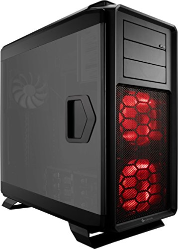 Product Cover Corsair CC-9011073-WWCORSAIR GRAPHITE 760T Full-Tower Case, Window, Hinged Side Panels - Black