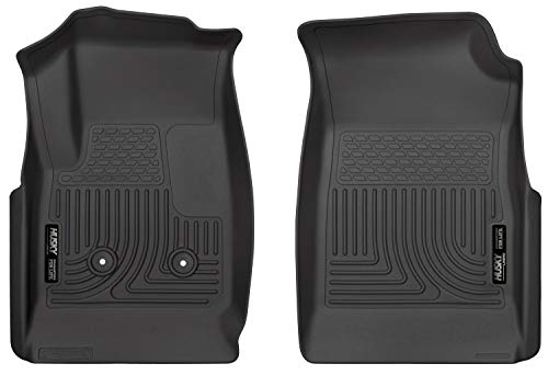 Product Cover Husky Liners Fits 2015-19 Chevrolet Colorado, 2015-19 GMC Canyon Weatherbeater Front Floor Mats