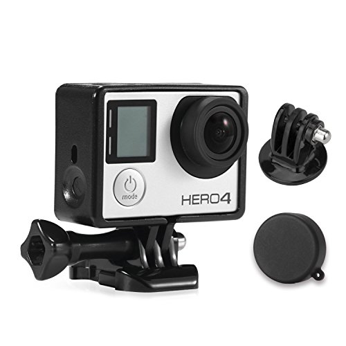 Product Cover Luxebell Frame Mount Housing with Protective Lens Cover for Gopro Hero4 3+ and 3 (Standard)
