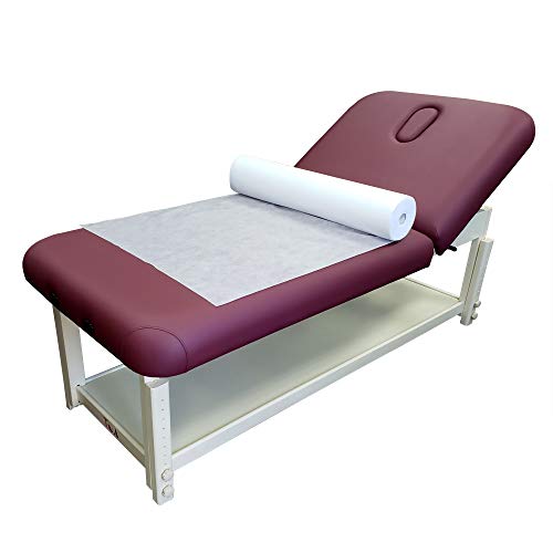 Product Cover TOA Supply Disposable Non Woven Paper Exam Table Bed Cover, White, 50 Sheet