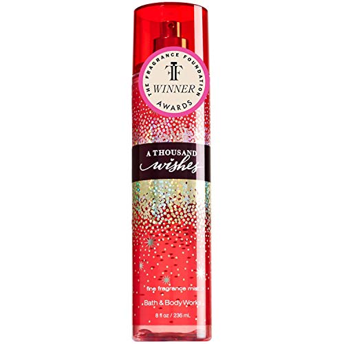 Product Cover Bath and Body Works A Thousand Wishes Fragrance Mist 8 Ounce Full Size