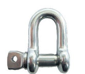 Product Cover Stainless Steel Anchor D Shackle Choose Size 3/16