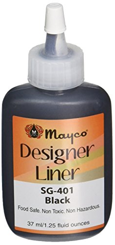 Product Cover Mayco Designer Liner, Black, 1.25 Ounces - 1464323
