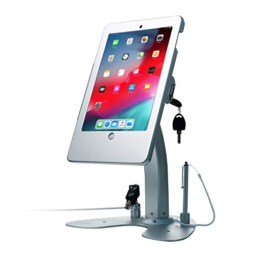 Product Cover CTA Digital PAD-ASK  Dual Security Kiosk Stand with Locking Case and Cable for iPad Gen. 5 (2017), iPad Gen. 6 (2018), iPad Air, and iPad Pro 9.7