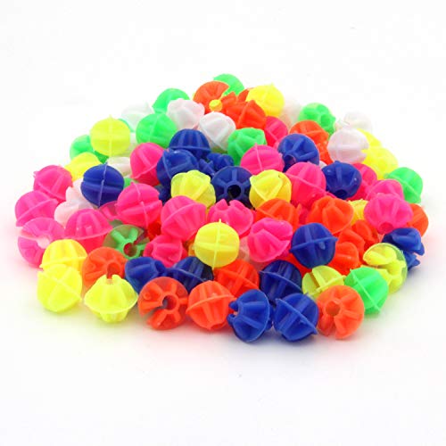 Product Cover KLOUD City Assorted Colors Bike Bicycle Wheel Spokes Plastic Clip Bead/Spoke Derections (105pcs Round Bead)