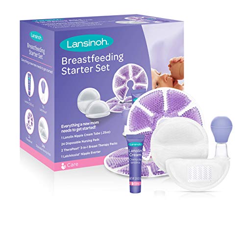 Product Cover Lansinoh Breastfeeding Starter Set for Nursing Moms