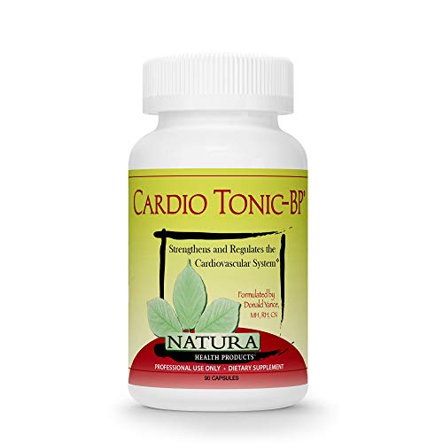 Product Cover Natura Health Products - Cardio Tonic-BP - Strengthens and Regulates The Cardiovascular System - 90 Capsules