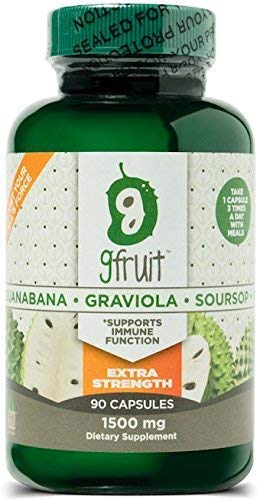 Product Cover #1 Potency Graviola Soursop Guanabana Caps | 1500MG Per Capsule | 90 Days | Made in USA | Vegan | Gluten Free | Non GMO