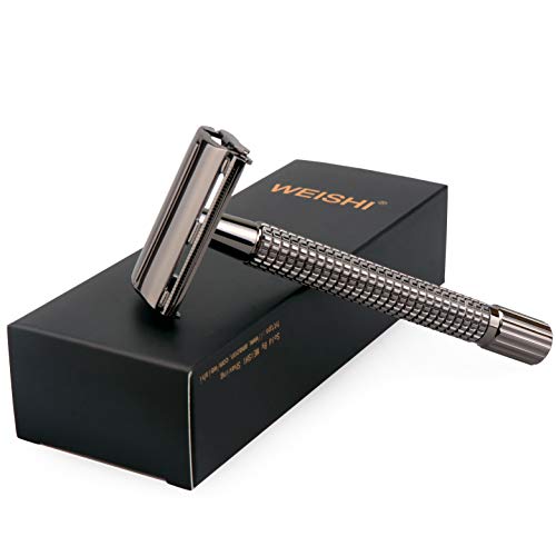 Product Cover Weishi Nostalgic Long Handle Butterfly Open Double Edge Safety Razor