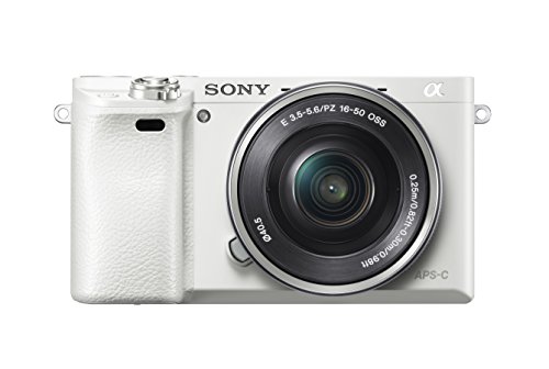 Product Cover Sony Alpha a6000 Mirrorless Digital Camera with 16-50 mm Lens, 24 MP (White)