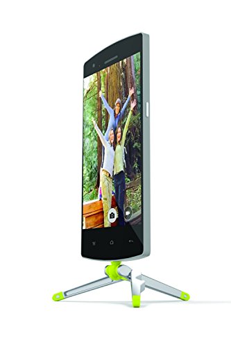 Product Cover Kenu Stance | Compact Tripod for Android, Samsung Galaxy, Windows Phone, HTC, Nokia, Sony and More Phone Stand Cell Phone Holder | Micro-USB