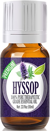 Product Cover Hyssop Essential Oil - 100% Pure Therapeutic Grade Hyssop Oil - 10ml