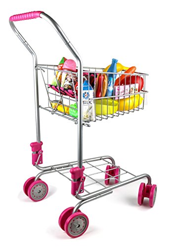 Product Cover Precious Toys Kids & Toddler Pretend Play Shopping Cart with Groceries