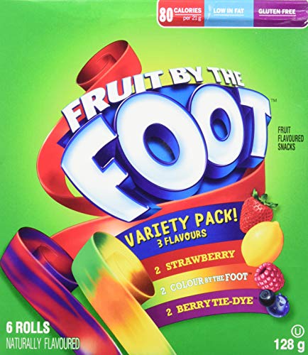 Product Cover Betty Crocker Gluten Free Fruit by The Foot Variety Pack, 6 Count, 128 Gram