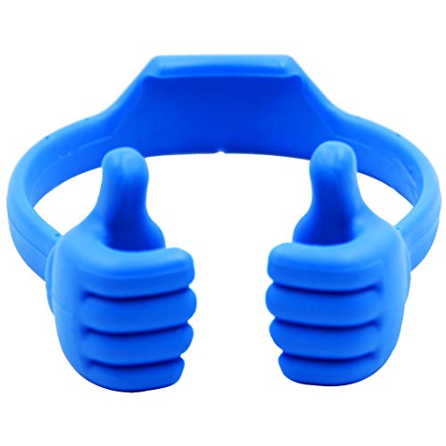 Product Cover Honsky Universal Flexible Thumb Smartphone Stand Holder - Blue