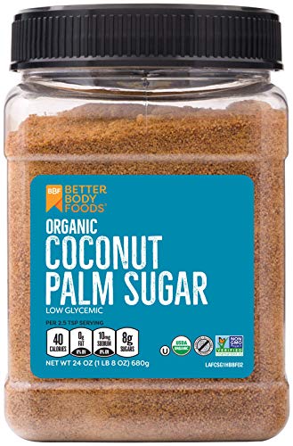 Product Cover Organic Coconut Palm Sugar, Gluten-Free, Non-GMO Sweetener Substitute (1.5 lbs.)