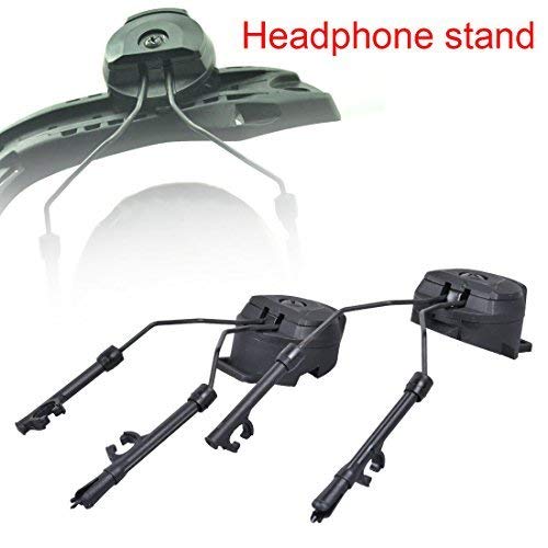 Product Cover Generic Peltor Comtac I/II ARC Adapter/Tactical Helmet Rail Suspension Headset Support