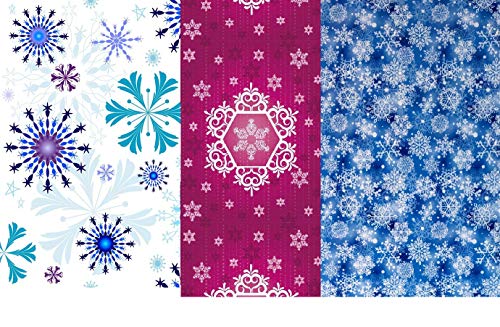 Product Cover Frozen Inspired Wrapping Paper (Set of 3 Rolls) 30 Inches x 15 Feet Each roll, 112.5 Square Feet Total