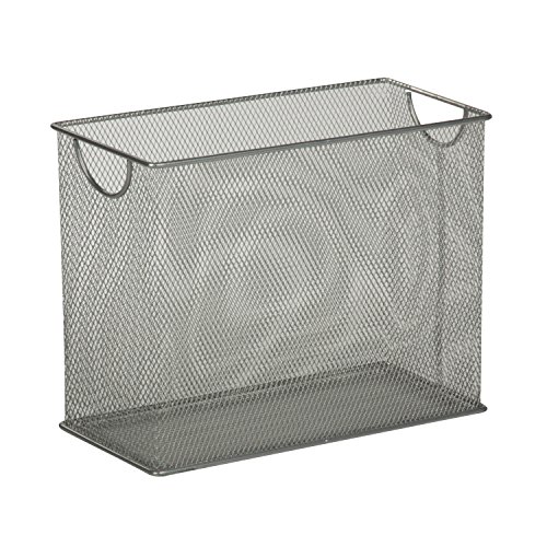Product Cover Honey-Can-Do OFC-03303 Table-top Hanging File Organizer, 5.5 x 12.5 x 9.8, Silver