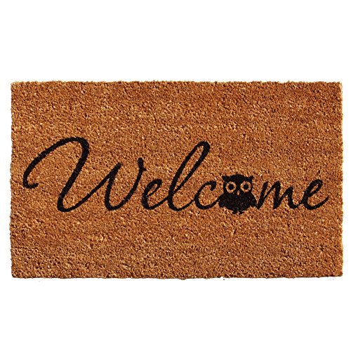 Product Cover Calloway Mills 121481729 Barn Owl Welcome Doormat, 17