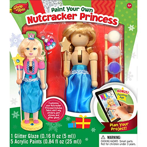 Product Cover MasterPieces Works of Ahhh Nutcracker Princess Large Wood Paint Kit