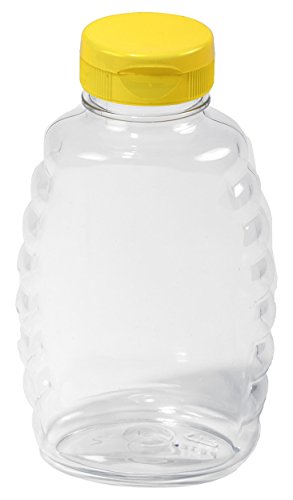 Product Cover Little Giant Farm & Ag SKEP16 Little Giant Plastic Honey Jar (Case of 12), 16 oz