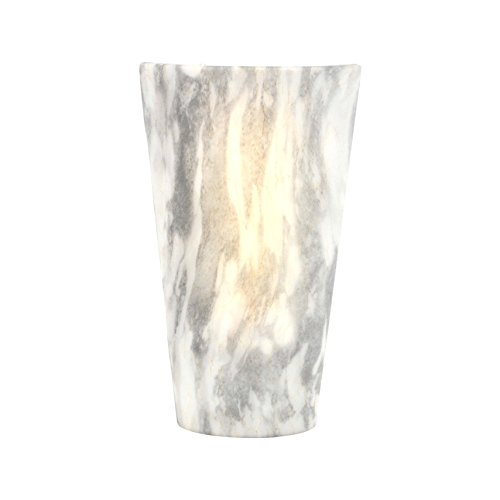 Product Cover It's Exciting Lighting IEL-2488G High Gloss Sconce Suitable for Indoor And Outdoor Use, Vivid Stone, Battery Powered With Timer, Lightweight And Mobile