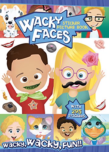 Product Cover Bendon Wacky Faces Create-A-Face Sticker Book