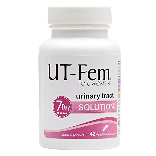 Product Cover UT-Fem Solution - UTI Cleanse - Fast-Acting Urinary Tract & Bladder 7-Day Cleanse - for Bladder & Urinary Tract Health, Cleanse Impurities, D-Mannose & Even More Powerful Ingredients - 42 Capsules
