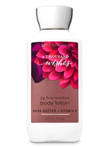 Product Cover Bath & Body Works A Thousand Wishes Shea & Vitamin E Body Lotion, 8 Ounce