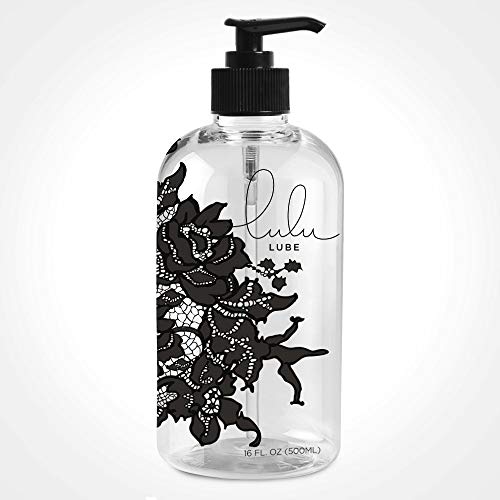 Product Cover Personal Lubricant. Lulu Lube Natural Water-Based Lubes for Men and Women. 16 oz. - Lubricants Made in USA - 100% Unconditional Money Back