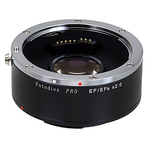 Product Cover Fotodiox Pro Autofocus 2X Teleconverter Compatible with Canon EOS EF Full Frame Lenses and EF/EFs Cameras