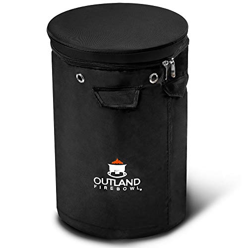 Product Cover Outland Firebowl UV and Weather Resistant 740 Propane Gas Tank Cover with Stable Tabletop Feature, Fits Standard 20 lb Tank Cylinder, Ventilated with Storage Pocket