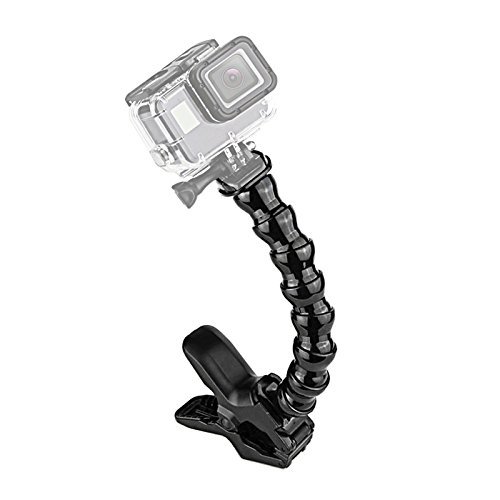 Product Cover SHOOT Jaws Flex Clamp Mount with Adjustable Gooseneck Clip for GoPro Hero 8/7/6/5/4/3+/3 DJI Osmo Action Camera Accessories
