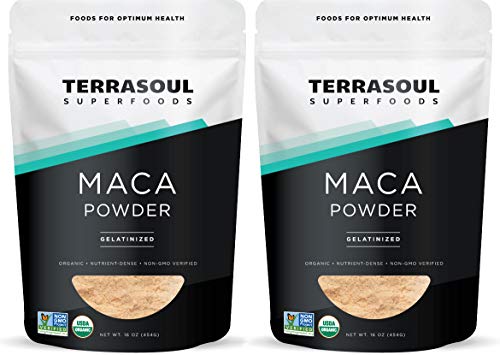 Product Cover Terrasoul Superfoods Organic Gelatinized Maca Powder, 2 Lbs - Premium Quality | Supports Increased Stamina & Energy | Gelatinized for Easy Digestion