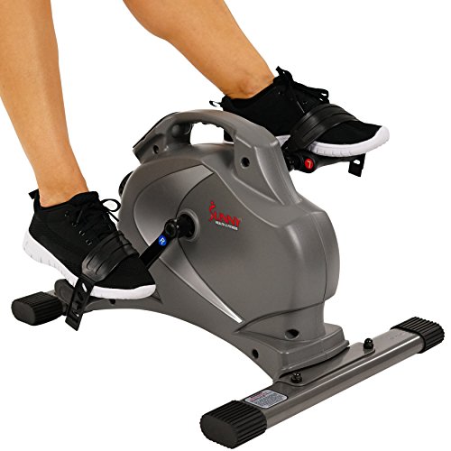 Product Cover Sunny Health & Fitness SF-B0418 Magnetic Mini Exercise Bike with Digital Monitor and 8 Level Resistance