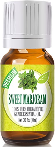 Product Cover Sweet Marjoram Essential Oil - 100% Pure Therapeutic Grade Sweet Marjoram Oil - 10ml