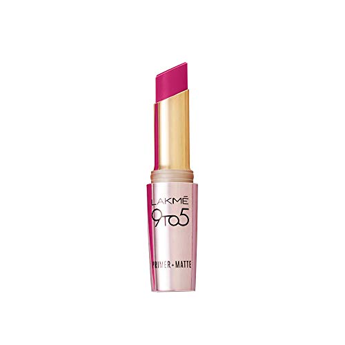 Product Cover Lakme 9 to 5 Primer with Matte Lip Color, MP18 Plum Pick, 3.6g