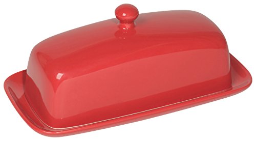 Product Cover Now Designs Butter Dish, Red