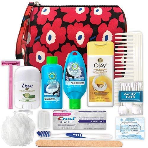 Product Cover Convenience Kits 71 Women's Herbal Essences 14 pc Deluxe Hand Bag
