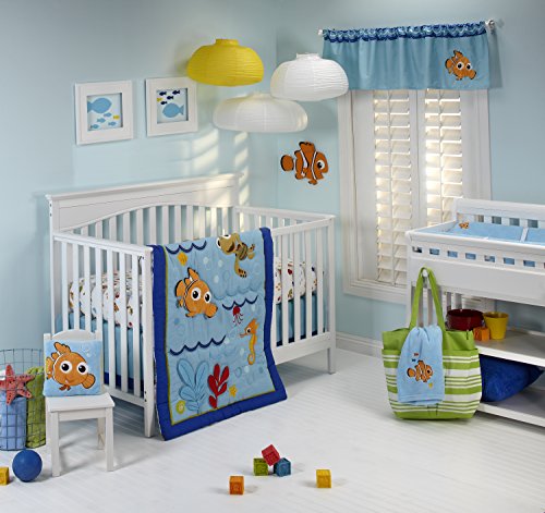 Product Cover Disney Nemo Wavy Days 4 Piece Crib Bedding Set