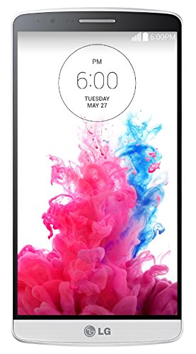 Product Cover LG D850 32GB WHITE G3 D850 32GB Unlocked GSM 4G LTE Quad-HD 13MP Camera Smartphone - Silk White