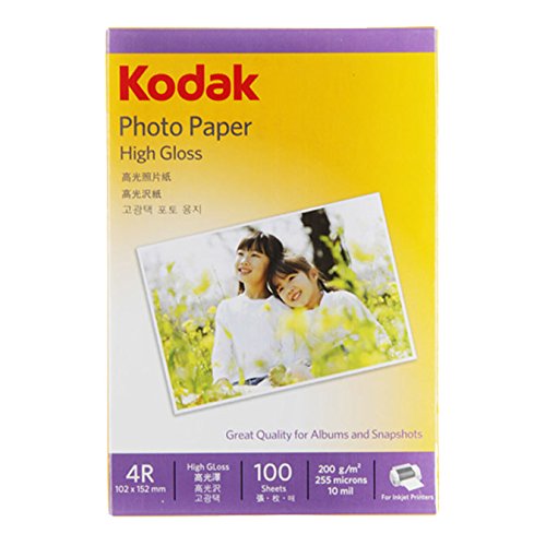 Product Cover Kodak 200GSM 4X6 Inkjet Paper 100 Sheets