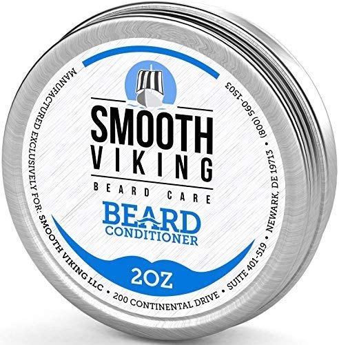 Product Cover Smooth Viking Beard Conditioner for Men, Leave-in Wax Conditioner That Softens and Soothes Itching, 2 Ounces