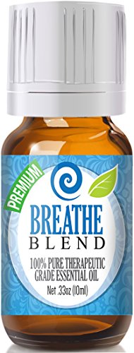 Product Cover Breathe Essential Oil Blend - 100% Pure Therapeutic Grade Breathe Blend Oil - 10ml