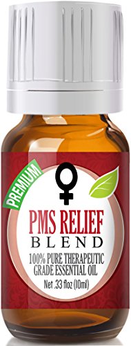 Product Cover PMS Relief Essential Oil Blend - 100% Pure Therapeutic Grade PMS Relief Blend Oil - 10ml