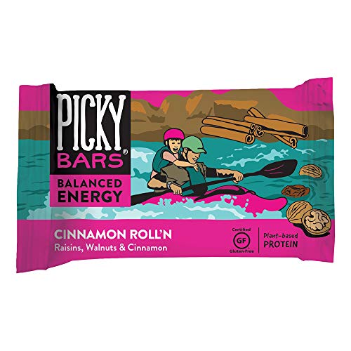 Product Cover Picky Bars Real Food Energy Bars, Cinnamon Roll'n, 1.6oz (Pack of 10)