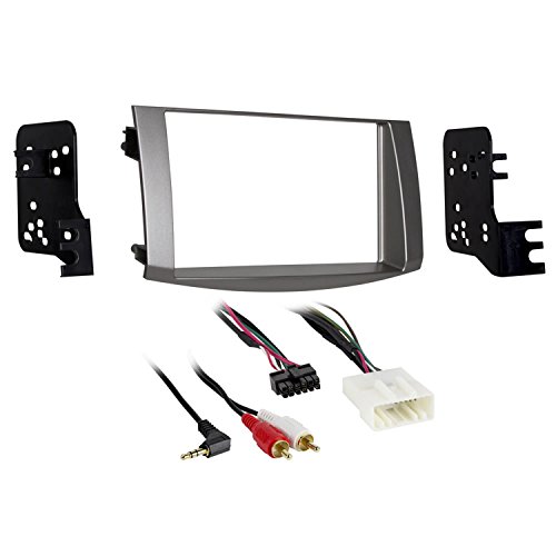 Product Cover Metra 95-8215S Double DIN Dash Kit for Select 2005-2010 Toyota Avalon Vehicles (Silver)