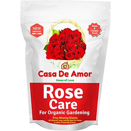 Product Cover Casa De Amor Rose Care Special Organic Fertilizer for Rose Plants, Brown (900 Gram)